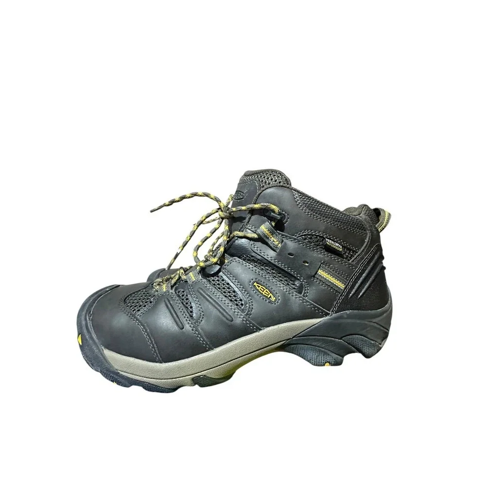 Keen Utility Lansing Mid Steel Toe Keen Dry Oil/Slip Resistant Reflect Boots 13D